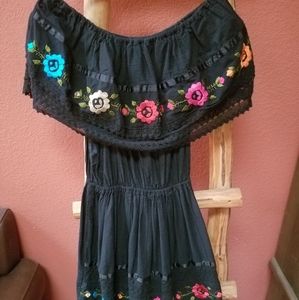 Authentic Spanish style dress hand made/seen